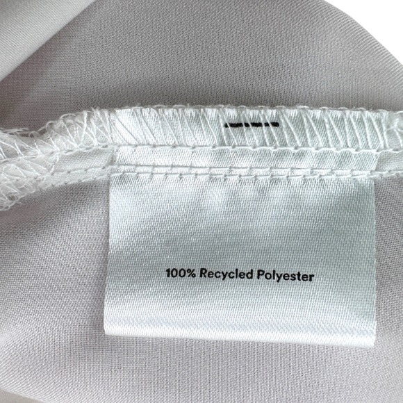 Summersalt Tunic Top Shirt Dress Long Sleeve‎ Button Down White Size L - Picture 4 of 8